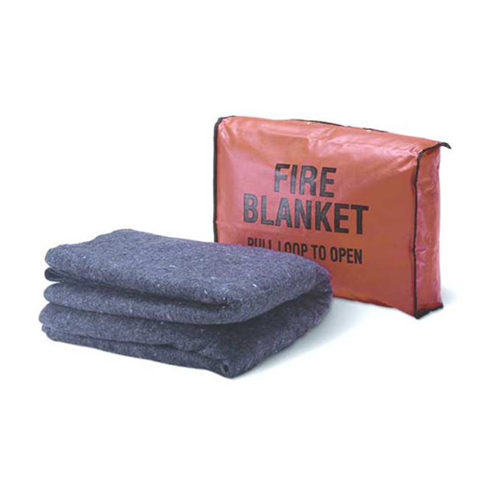 Fire Blanket with Fire Blanket Cover - Ready America